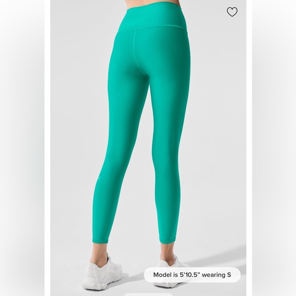 Alo yoga 7/8 High-Waist Airlift Legging - Spruce Green - Picture 2 of 6